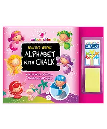 Practice Writing Alphabet With Chalk Book- English