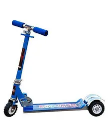 Niyamat 3 Wheels Kick Scooter with Brake and Adjustable Height - Blue
