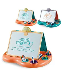 FunBlast 2 in 1 Multifunctional Whiteboard and Blackboard Slate - Pink