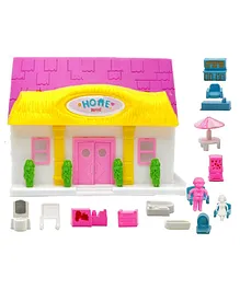 FunBlast Doll House Set of 18 - Multicolour