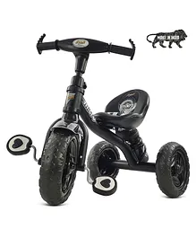 Dash Micro Tricycle With Cushion Seat And Backrest - Black