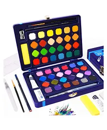 FunBlast 48 Colors Tin Box Watercolor Paint Set - Multicolor