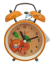 FunBlast Twin Bell Classic Look Table Alarm Clock with Night Led Display (Colour May Vary)