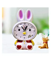 FunBlast Rabbit Alarm Table Clock - Multicolour