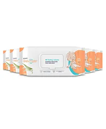 RxSAFE Baby Wipes Pack of 5 - 400 Pieces
