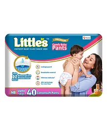 Little's Comfy Baby Pant Style Diaper Extra Small - 40 Pieces
