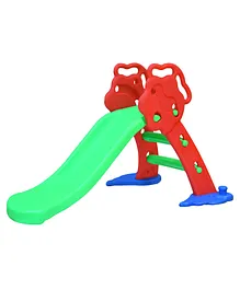Ehomekart Tree Shaped Garden Slide with Wide Support Stands - Red Green