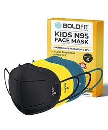Boldfit N95 Mask Multicolor - Pack Of 6 