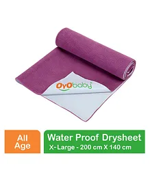 Oyo Baby Waterproof Cotton Extra Large Dry Sheet - Pink