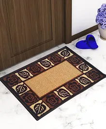 Athom Living Premium Anti Skid Doormat Pack Of 2 - Brown
