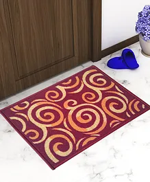 Athom Living  Premium Anti Skid Doormat Pack of 2- Multicolor