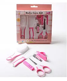 Koochie Koo Portable Baby Care Grooming Kit Pack of 6 - Pink