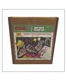 Kidoz Fun Dino Roar Stamp Kit - Multicolor
