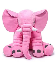 MummaSmile Elephant Soft Toy Pink - Height 58 cm