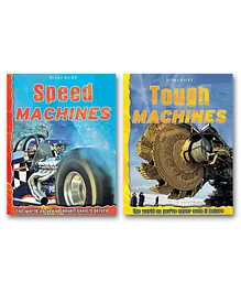 Speed Machines And Tough Machines Encyclopedia Books Pack of 2 - English