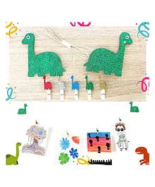 Yellow Nuts Dinosaur Photo Clips Pack of 5 - Multicolour