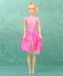 Vijaya Impex Fashion Doll With Accessories Pink - Height 27 cm
