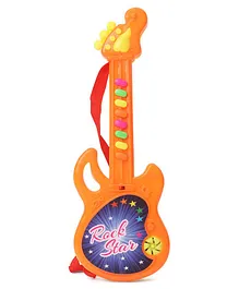 KV Impex Electronic Guitar With Music  (Color May Vary)