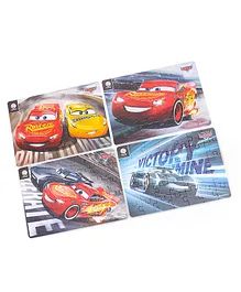 Disney Pixar Cars 4 in 1 Jigsaw Puzzle Multicolor Pack of 4 - 140 Pieces