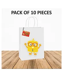 Untumble Monster Gift Bags Pack Of 10 - White