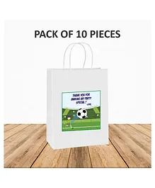 Untumble Football Themed Gift Bags Multicolor - Pack of 10