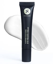 SUGAR Cosmetics Coffee Culture Eye Firming Cream with Coffee Extracts Under-Eye Cream to Relieve Puffiness and Dark Circles with Caffeine- Hyaluronic Acid - 15 ml