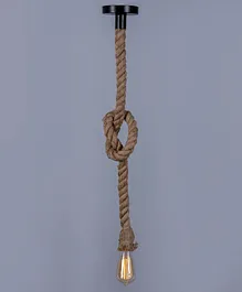 Homesake Edison Lamp Rope Hanging - Beige 