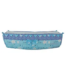 Motherhood Round Baby Hammock With Net for Cradle - Blue