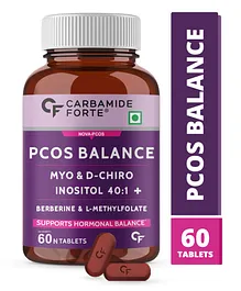 Carbamide Forte Pcos Supplement 2000mg - 60 Veg Tablets