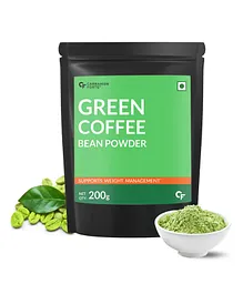 Carbamide Forte 100% Organic Green Coffee Beans Powder Powder - 200 gm
