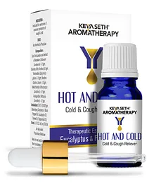 Keya Seth Aromatherapy, Hot And Cold Congestion Reliever Steam Inhaler - 10 ml 
