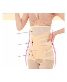 Sunveno 3 in 1 XXXXL Size Adjustable Maternity Belt - Beige