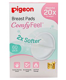 Pigeon Comfy Feel Breast Pads - 60 Pieces