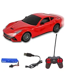 Wishkey Plastic High Speed Rechargeable Remote Control Racing Car Toy - Colour May Vary