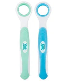 Buddsbuddy Silicone Tongue Cleaner Pack of 2 - Blue
