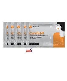 CoviSelf Covid 19 Rapid Antigen Self Test Kit - Pack of 5 