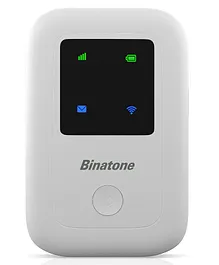 Binatone 4G-BMF423 Advanced Mobile Wi-Fi Hotspot Device- White