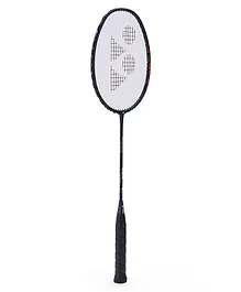 Yonex Graphite Badminton Racket with Full Cover - Black