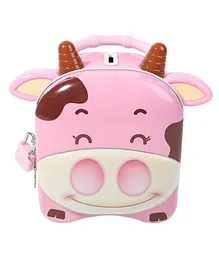 EYESIGN Cow Print Piggy Bank - Pink