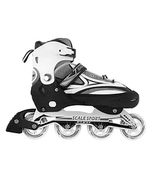 EYESIGN Skating Shoes Inline Skates With Light Up Wheels LED - Black