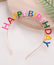 Pine Kids Happy Birthday Hair Band - Multicolor 