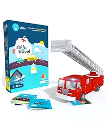 PlayShifu Travel Vehicles & Automobiles 4D Game- Multicolor