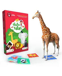 PlayShifu Safari Animal Flash Cards- Multicolor