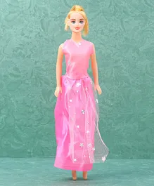 Vijaya Impex Fashion Doll With Accessories - Pink