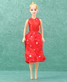 Vijaya Impex Fashion Doll With Accessories - Red