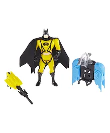 Batman Rocket Pack Action Figure Black and Yellow - Height 12 cm