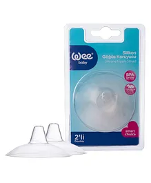 Wee Baby Silicone Nipple Protector Set of 2- Transparent