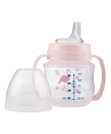 Wee Baby Non Spill Sippy Cup with Grip Light Pink - 125 ml