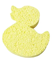 Wee Baby Natural Cellulose Bath Sponge- Yellow ( Color May Vary )