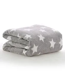 OYO BABY 3-in-1 Fleece Hooded Baby Blanket Wrapper -Pack of 1 (Baby Light Grey Printed) | All Season | 0-6 Months | Sleeping Bag | Great Gift | Bath Towel | Multipurpose Comforter